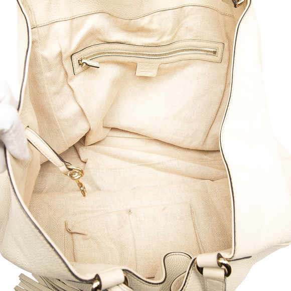 Pre-Loved Gucci Large Leather Soho Cellarius Tote - Picture 4 of 7